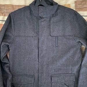 Grey/Black Krew Coat Medium